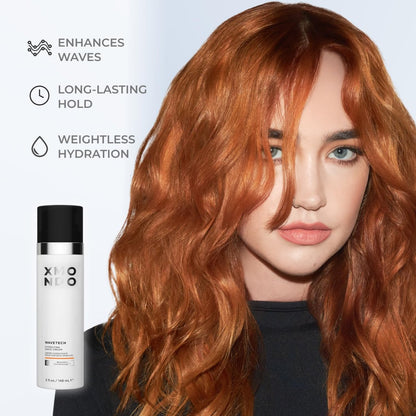 XMONDO Hair Wavetech Hydrating Wave Cream – Vegan Wavy Hair Curl Cream with Coconut & Argan Oil for Definition, Breakage Protection & Hydration (5 Fl. Oz) Avelisse