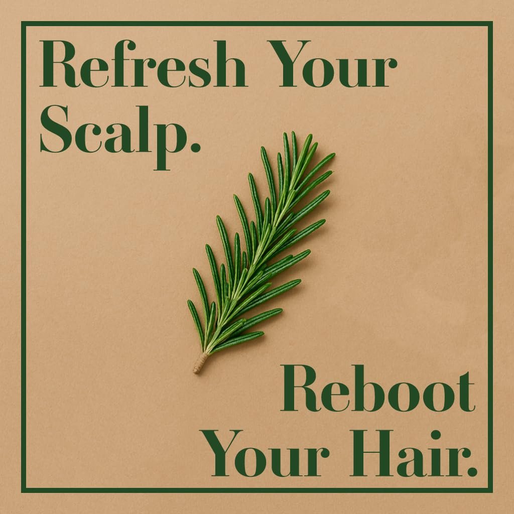 Lia Organics Rosemary Hair Growth Scalp Spray - Natural Hair Regrowth Treatment for Men and Women Avelisse