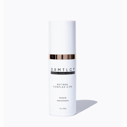 DRMTLGY 0.5% Retinol Serum for Face - Anti-Wrinkle with Vitamin C and Vitamin E - Retin A Anti-Aging Serum - Made in the USA Avelisse