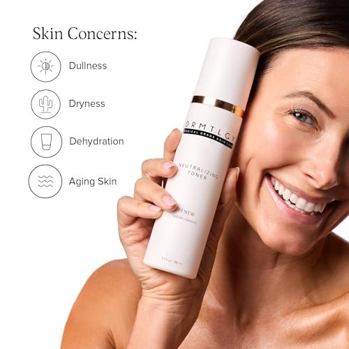 DRMTLGY Neutralizing Toner for Face – Calming, pH Balancing, Hydrating Facial Toner for All Skin Types (6.3 fl oz / 186 ml) Avelisse