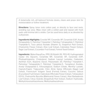 DRMTLGY Neutralizing Toner for Face – Calming, pH Balancing, Hydrating Facial Toner for All Skin Types (6.3 fl oz / 186 ml) Avelisse