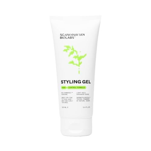 Scandinavian Biolabs Natural Hair Styling Gel - 100ml (3.5 Fl Oz) - Hold & Shine Without Harsh Chemicals - görsel 2