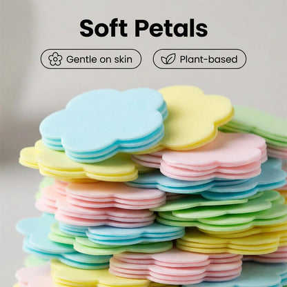 4-Scent Mini Portable Disposable Petal Hand Wash Sheets – Dissolvable Hand Soap for Travel, Camping & Outdoor (4 Boxes, ~400 Sheets) Avelisse