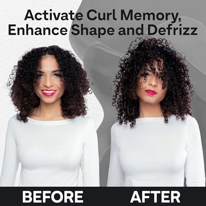 Colorproof Tru Curl Enhancing Crème 6.4 fl oz - Curl Cream with Black Currant, Jasmine & Peach Scent, Anti-Frizz & Humidity Control for Curly Hair Avelisse