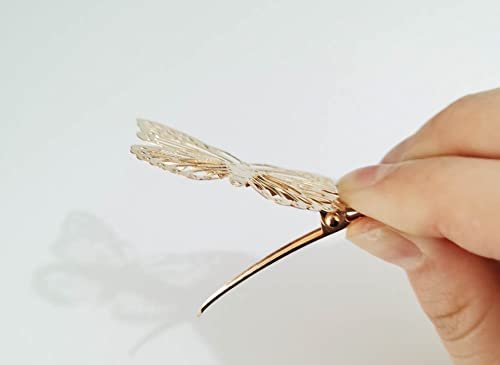 12 Pcs Gold Metal Butterfly Hair Clips Set - Cute Hollow Butterfly Hair Claws & Barrettes for Women Girls - görsel 8