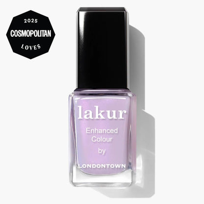 LONDONTOWN Lakur Nail Polish - Honey Lavender Pink & Purple Shade, Long-Lasting, Chip-Resistant, Non-Toxic Vegan Nail Color, 0.4 Fl Oz Avelisse