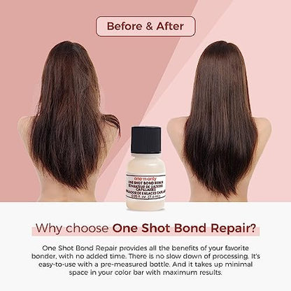 One 'n Only One Shot Bond Repair For Coloring And Lightening Hair - 0.25 oz