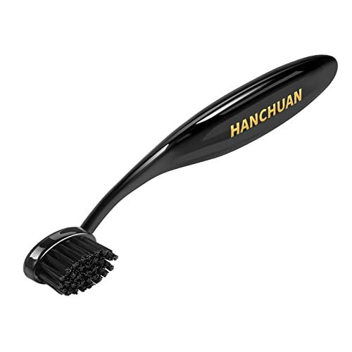 HANCHUAN Precision Styling Brush for Natural Hair - Portable Edge Control and Bristle Brush - görsel 2