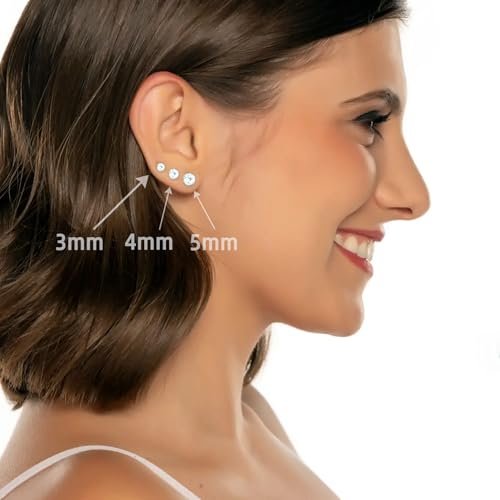 Novopiercing 24 Pcs Ear Piercing Kit: Disposable Ear Piercing Gun Kit with 8 Guns, 8 Pcs Earrings Stud, 8 Pcs Cleaning Pads – Safe & Easy DIY Ear Piercing for All Ages - görsel 10
