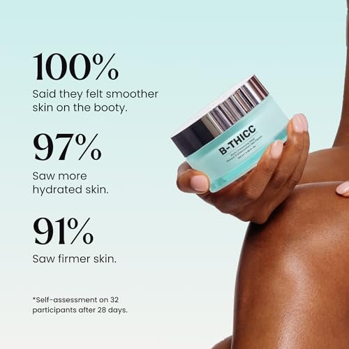 MAËLYS B-THICC Booty Enhancing Mask – Plumping & Firming Body Cream with Hyaluronic Acid & Grape Seed Oil, 3.38 Fl Oz Avelisse