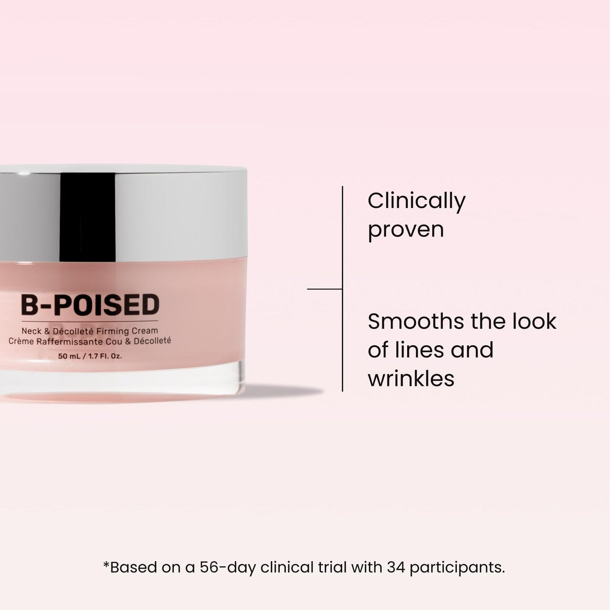 MAËLYS B-POISED Neck Firming Cream – Anti-Aging Neck & Décolleté Cream with Brazilian Peppertree, Linoleic Acid & Kangaroo Flower (1.7 Fl Oz) Avelisse