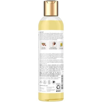 Shea Moisture Daily Hydration Body Oil 2-Pack – Lightweight Virgin Coconut Oil Moisturizer for Soft, Smooth Skin, 8 oz Each Avelisse