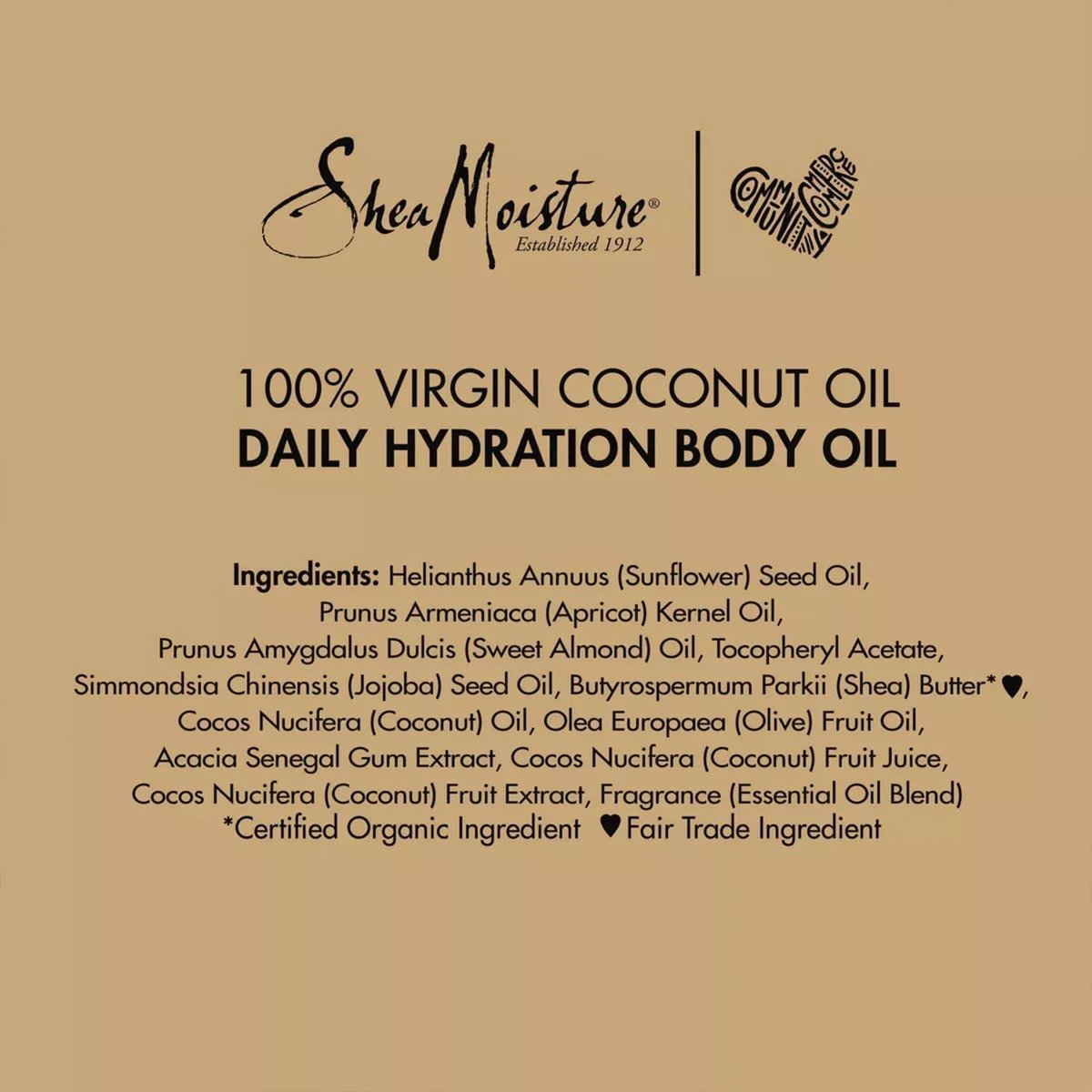 Shea Moisture Daily Hydration Body Oil 2-Pack – Lightweight Virgin Coconut Oil Moisturizer for Soft, Smooth Skin, 8 oz Each Avelisse