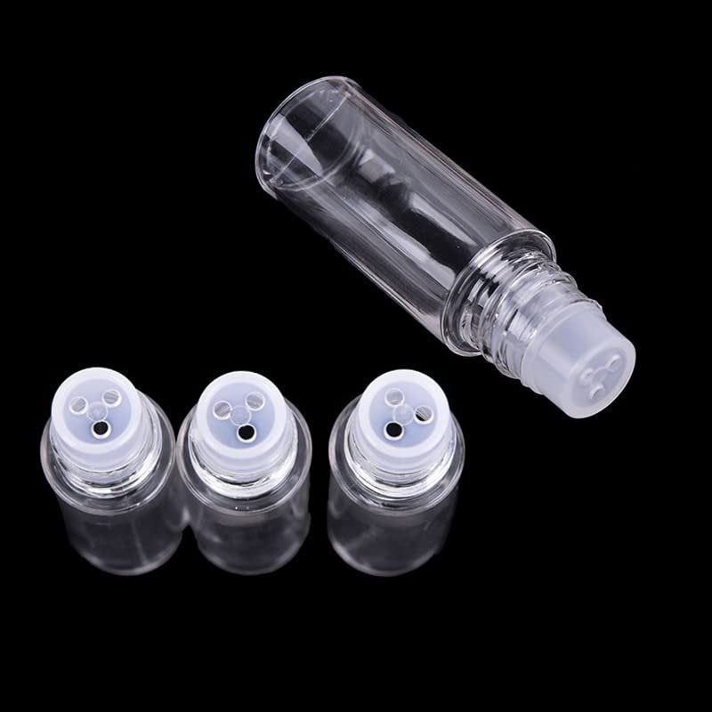 12-Pack Mini Clear 3ml Loose Powder Containers with Sifter - Refillable Plastic Empty Jars for Cosmetics, Samples, and Travel - görsel 7