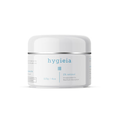 Hygieia + Encapsulated 2% Retinol Cream, 4oz – Liposomal Anti-Wrinkle Cream for Face, Neck & Body – Fast & Deep Cellular Absorption – Day or Night Cream for Firming, Lifting & Repairing Aging Skin Avelisse