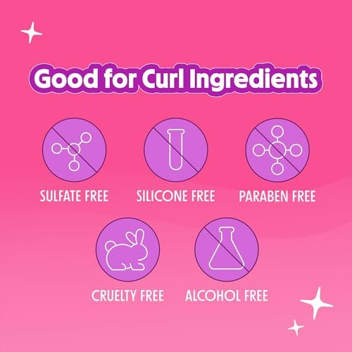 Curl Talk Frizz Control Sculpting Gel & Defining Cream 2-Pack (9.7 fl oz) – Not Your Mother's – Rice Curl Complex – All Curly Hair Types Avelisse