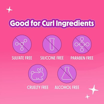 Curl Talk Frizz Control Sculpting Gel & Defining Cream 2-Pack (9.7 fl oz) – Not Your Mother's – Rice Curl Complex – All Curly Hair Types Avelisse