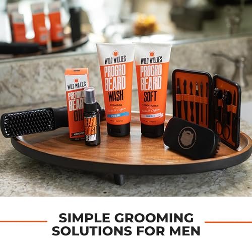 Wild Willies Beard Styling Paste - Durable Medium Hold, Hydrates & Tames Flyaway Facial Hair - Non-Greasy, Matte Finish Beard Cream, 2 fl oz - görsel 8