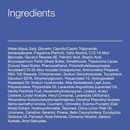 Bath & Body Works Lavender Vanilla Aromatherapy Body Cream - Ultimate Hydration Moisturizer with Shea Butter & Hyaluronic Acid for Dry Skin, 8 fl oz (Pack of 2) Avelisse