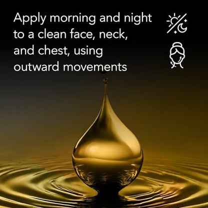 Cicatricure Gold Lift Facial Serum – Anti-Aging, Firming & Tightening for Face, Neck & Chest, 0.9 Oz Avelisse