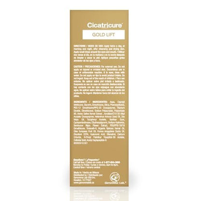 Cicatricure Gold Lift Day and Night Cream Gift Pack – Anti Wrinkle & Anti Aging Face Cream with Peptides for Mature Skin, Firming & Lifting, 1.7 oz Each Avelisse