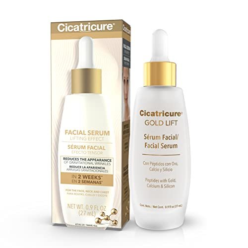 Cicatricure Gold Lift Facial Serum – Anti-Aging, Firming & Tightening for Face, Neck & Chest, 0.9 Oz Avelisse