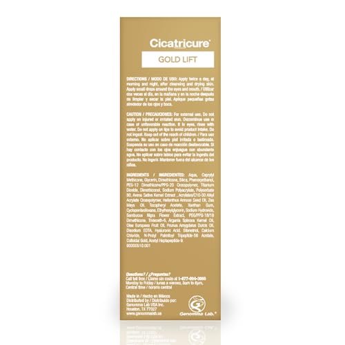 Cicatricure Gold Lift Day and Night Cream Gift Pack – Anti Wrinkle & Anti Aging Face Cream with Peptides for Mature Skin, Firming & Lifting, 1.7 oz Each Avelisse