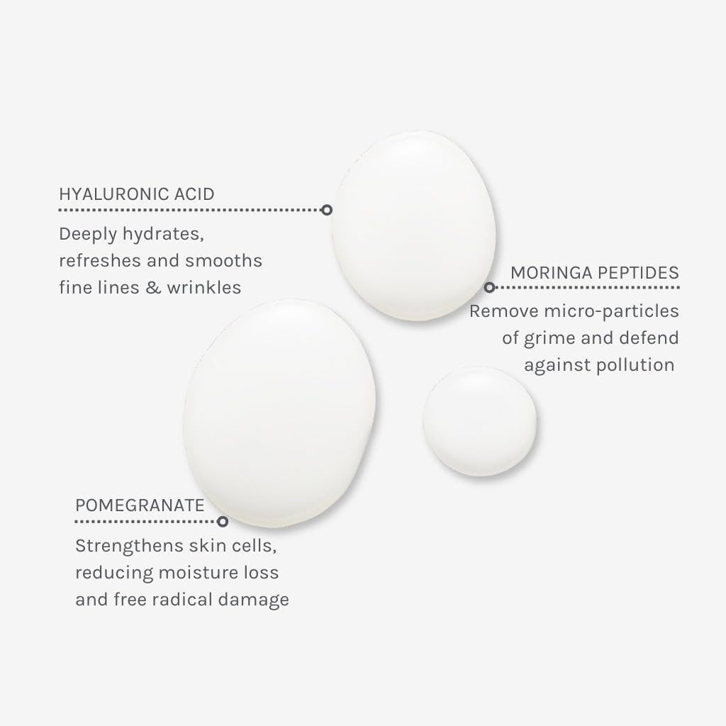 Evolve Organic Beauty Deep Clean Micellar Water – Vegan, Small-Batch, Moringa Peptide & Hyaluronic Acid, 6.4 fl oz - görsel 3