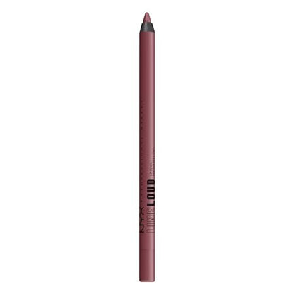 NYX Professional Makeup Line Loud Lip Liner - Magic Maker (Midtone Bright Orange) | Longwear Pigmented Lip Pencil with Jojoba Oil & Vitamin E