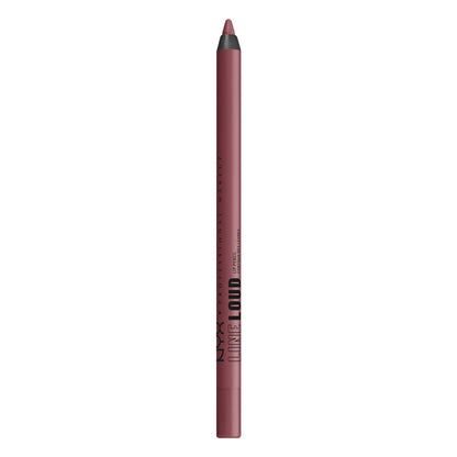 NYX Professional Makeup Line Loud Lip Liner - Magic Maker (Midtone Bright Orange) | Longwear Pigmented Lip Pencil with Jojoba Oil & Vitamin E