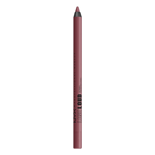 NYX Professional Makeup Line Loud Lip Liner - Magic Maker (Midtone Bright Orange) | Longwear Pigmented Lip Pencil with Jojoba Oil & Vitamin E