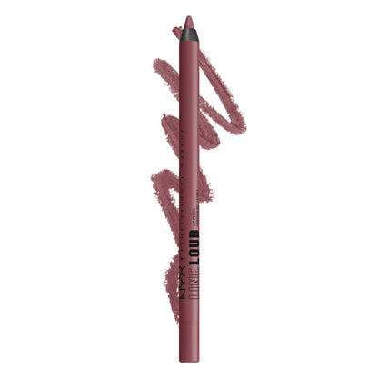 NYX Professional Makeup Line Loud Lip Liner - Magic Maker (Midtone Bright Orange) | Longwear Pigmented Lip Pencil with Jojoba Oil & Vitamin E