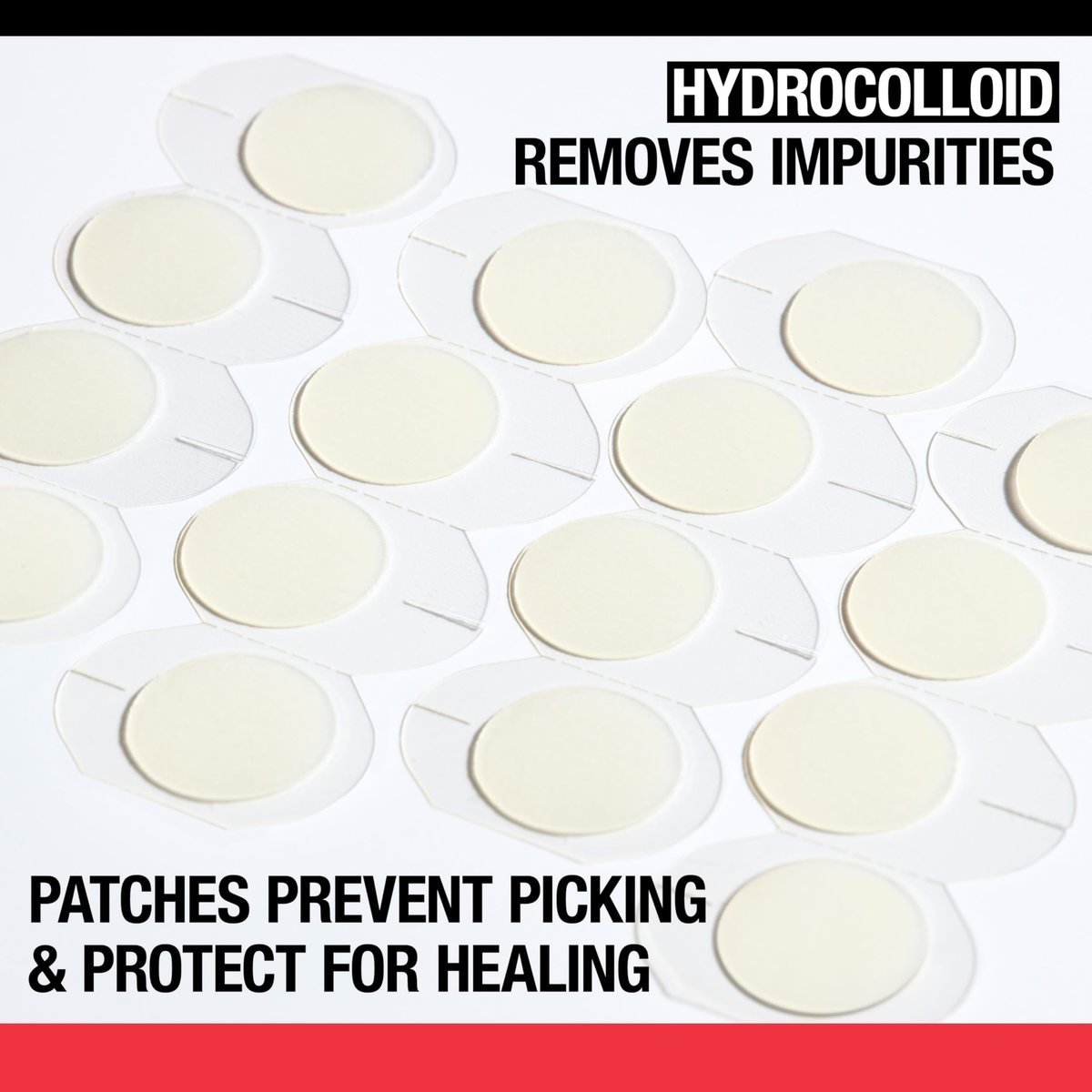 Neutrogena Stubborn Acne Ultra-Thin Hydrocolloid Patches for Clear Skin, 24 Count - görsel 5
