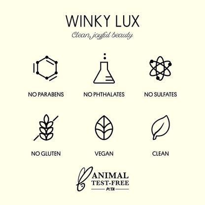 Winky Lux Wakey Wakey Hydrogel Eye Patches – Cooling Under Eye Patches for Puffiness, Dark Circles & Bags, Infused with Caffeine, Vitamin C & Hyaluronic Acid Avelisse