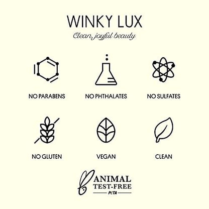 Winky Lux Wakey Wakey Hydrogel Eye Patches – Cooling Under Eye Patches for Puffiness, Dark Circles & Bags, Infused with Caffeine, Vitamin C & Hyaluronic Acid Avelisse