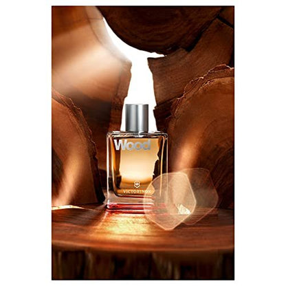Victorinox Wood Eau de Toilette - 3.4 oz | Swiss Army Fragrance for Men