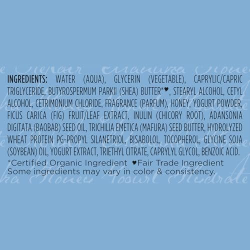 SheaMoisture Manuka Honey & Yogurt Multi-Action Leave-in Conditioner + Protein Power Treatment for Hair Repair, Frizz Control, 8 oz Each, for Curly, Damaged Hair Avelisse