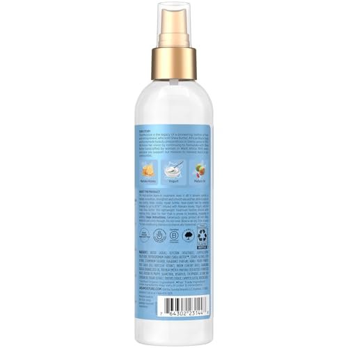 Shea Moisture Manuka Honey & Yogurt Leave-In Conditioner Multi-Action Spray 2-Pack, Hydrate & Repair for Dry, Damaged Hair, 8 oz Each Avelisse