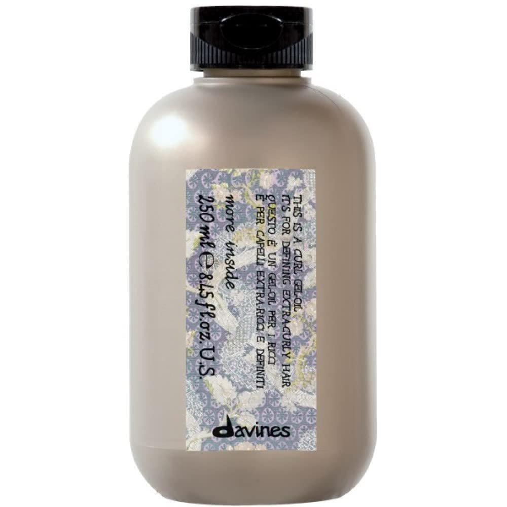 Davines This Is A Curl Gel Oil - Medium Hold Moisture & Definition, Transformative Gel-to-Oil for Curls, Hydrates & Separates for Natural Bounce, 8.45 Fl Oz Avelisse