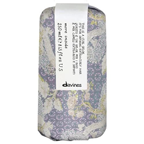 Davines This Is A Curl Gel Oil - Medium Hold Moisture & Definition, Transformative Gel-to-Oil for Curls, Hydrates & Separates for Natural Bounce, 8.45 Fl Oz Avelisse