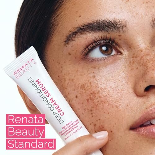 RB RENATA BEAUTY Lash & Brow Deep Conditioning Cream Serum – Nourish, Repair & Protect Eyebrows and Eyelashes, Post-Treatment Aftercare & Daily Use, Clear, 0.34 FL.OZ - görsel 12