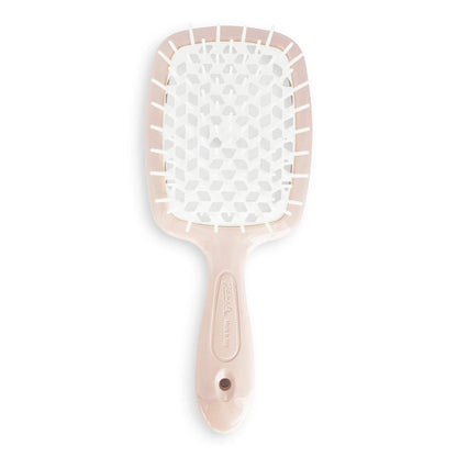 Jäneke Small Superbrush - Beige | Gentle Hairbrush for Fine, Curly & Thick Hair