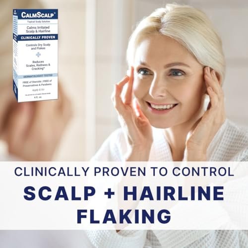 CalmScalp Scalp Treatment - Itch Relief & Exfoliating Scalp Care for Healthier Hair - 4 oz Avelisse