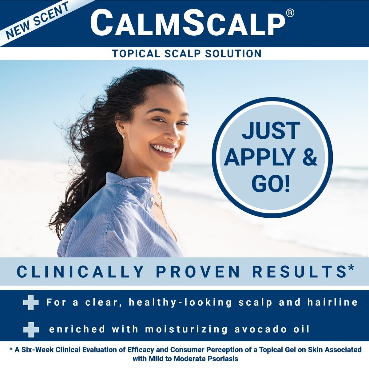 CalmScalp Scalp Treatment - Itch Relief & Exfoliating Scalp Care for Healthier Hair - 4 oz Avelisse