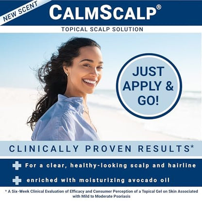 CalmScalp Scalp Treatment - Itch Relief & Exfoliating Scalp Care for Healthier Hair - 4 oz Avelisse