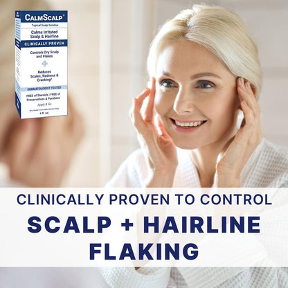 CalmScalp Scalp Treatment - Itch Relief & Exfoliating Scalp Care for Healthier Hair - 4 oz Avelisse