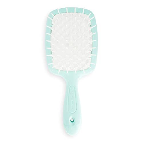 Jäneke Small Superbrush in Turquoise - Gentle Detangling Hair Brush for Fine, Curly, Thick, and Wavy Hair - görsel 2