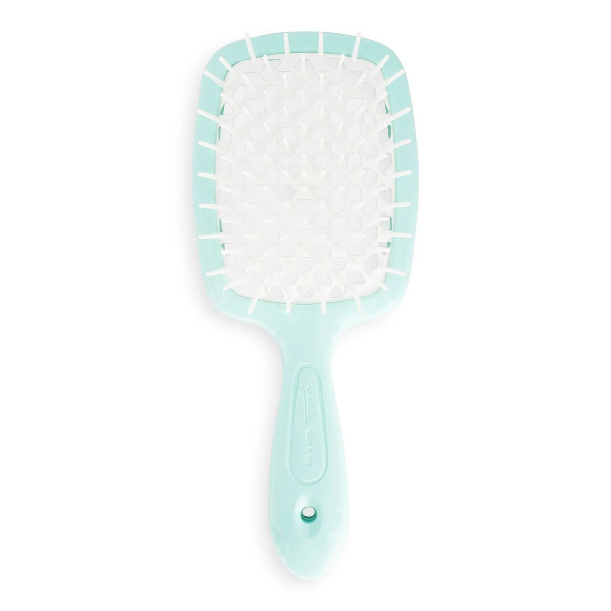 Jäneke Small Superbrush in Turquoise - Gentle Detangling Hair Brush for Fine, Curly, Thick, and Wavy Hair - görsel 1