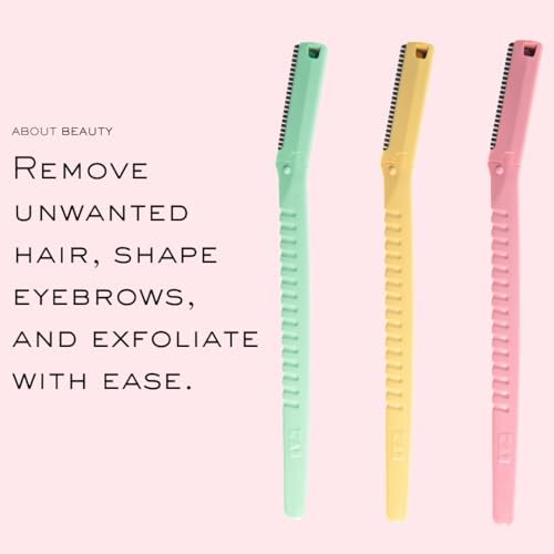 About Beauty Face N Brow - 3 Beauty Groomers for Hair Removal | Facial Razors for Dermaplaning & Brow Shaping - görsel 4