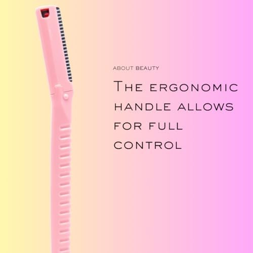 About Beauty Face N Brow - 3 Beauty Groomers for Hair Removal | Facial Razors for Dermaplaning & Brow Shaping - görsel 6